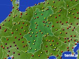 アメダス実況(気温)(2020年08月22日)