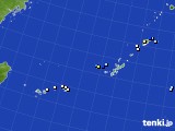 沖縄地方のアメダス実況(降水量)(2020年08月23日)