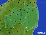 2020年08月24日の福島県のアメダス(日照時間)