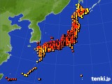 アメダス実況(気温)(2020年08月26日)