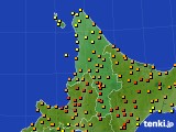 2020年08月26日の道北のアメダス(気温)