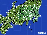 2020年08月26日の関東・甲信地方のアメダス(風向・風速)