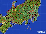 アメダス実況(気温)(2020年08月27日)