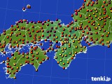 アメダス実況(気温)(2020年08月27日)