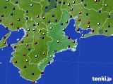 2020年08月28日の三重県のアメダス(日照時間)