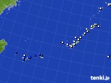 沖縄地方のアメダス実況(風向・風速)(2020年08月28日)