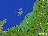 2020年08月30日の新潟県のアメダス(日照時間)