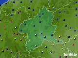 群馬県のアメダス実況(日照時間)(2020年08月31日)