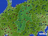 2020年08月31日の長野県のアメダス(日照時間)