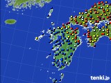 九州地方のアメダス実況(日照時間)(2020年09月01日)