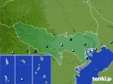 東京都のアメダス実況(降水量)(2020年09月02日)