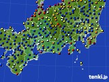 2020年09月02日の東海地方のアメダス(日照時間)