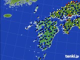 九州地方のアメダス実況(日照時間)(2020年09月02日)