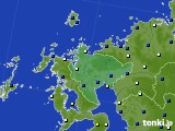 佐賀県のアメダス実況(風向・風速)(2020年09月02日)