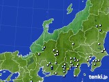 北陸地方のアメダス実況(降水量)(2020年09月03日)