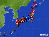 2020年09月03日のアメダス(日照時間)