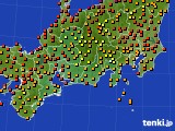 2020年09月03日の東海地方のアメダス(気温)