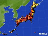 アメダス実況(気温)(2020年09月05日)