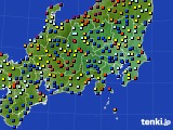 2020年09月06日の関東・甲信地方のアメダス(日照時間)