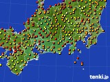 東海地方のアメダス実況(気温)(2020年09月06日)