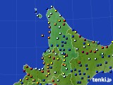 道北のアメダス実況(日照時間)(2020年09月07日)