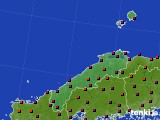 島根県のアメダス実況(日照時間)(2020年09月08日)