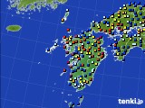 2020年09月09日の九州地方のアメダス(日照時間)