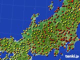 2020年09月09日の北陸地方のアメダス(気温)