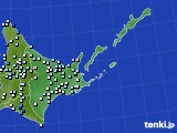 道東のアメダス実況(降水量)(2020年09月10日)