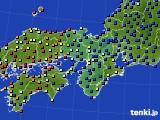 近畿地方のアメダス実況(日照時間)(2020年09月10日)