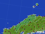 島根県のアメダス実況(日照時間)(2020年09月10日)