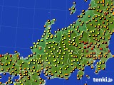 2020年09月10日の北陸地方のアメダス(気温)