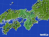 近畿地方のアメダス実況(降水量)(2020年09月11日)