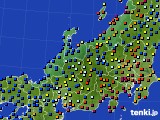 北陸地方のアメダス実況(日照時間)(2020年09月11日)