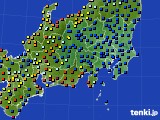 2020年09月12日の関東・甲信地方のアメダス(日照時間)