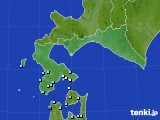 道南のアメダス実況(降水量)(2020年09月13日)