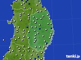 岩手県のアメダス実況(風向・風速)(2020年09月13日)