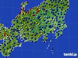 関東・甲信地方のアメダス実況(日照時間)(2020年09月16日)