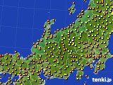 2020年09月16日の北陸地方のアメダス(気温)