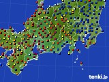 東海地方のアメダス実況(日照時間)(2020年09月19日)