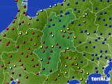 2020年09月19日の長野県のアメダス(日照時間)