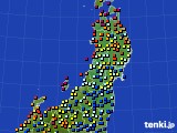 東北地方のアメダス実況(日照時間)(2020年09月20日)