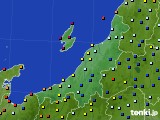 新潟県のアメダス実況(日照時間)(2020年09月20日)