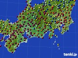 東海地方のアメダス実況(日照時間)(2020年09月21日)