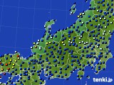 北陸地方のアメダス実況(日照時間)(2020年09月22日)