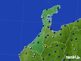 石川県のアメダス実況(日照時間)(2020年09月22日)