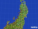 アメダス実況(気温)(2020年09月23日)