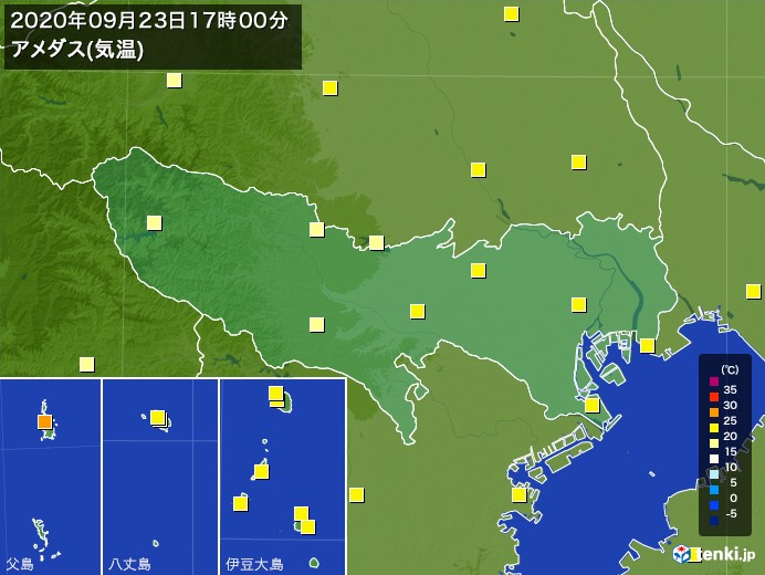 大島 東京都 の過去のアメダス 年09月23日 日本気象協会 Tenki Jp 大島 東京都 の過去のアメダス 年09月23日 日本気象協会 Tenki Jp