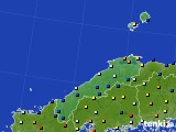 島根県のアメダス実況(日照時間)(2020年09月26日)