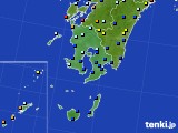 鹿児島県のアメダス実況(日照時間)(2020年09月26日)
